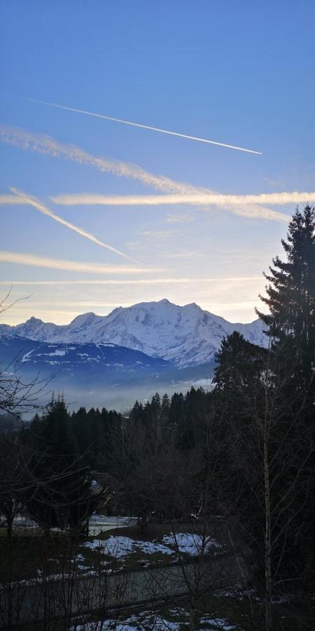 Beautiful Apt With Balcony At Combloux ! Exterior photo